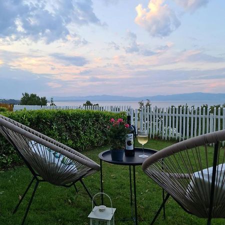 Janis Seaview Villa Néa Fókaia Bagian luar foto