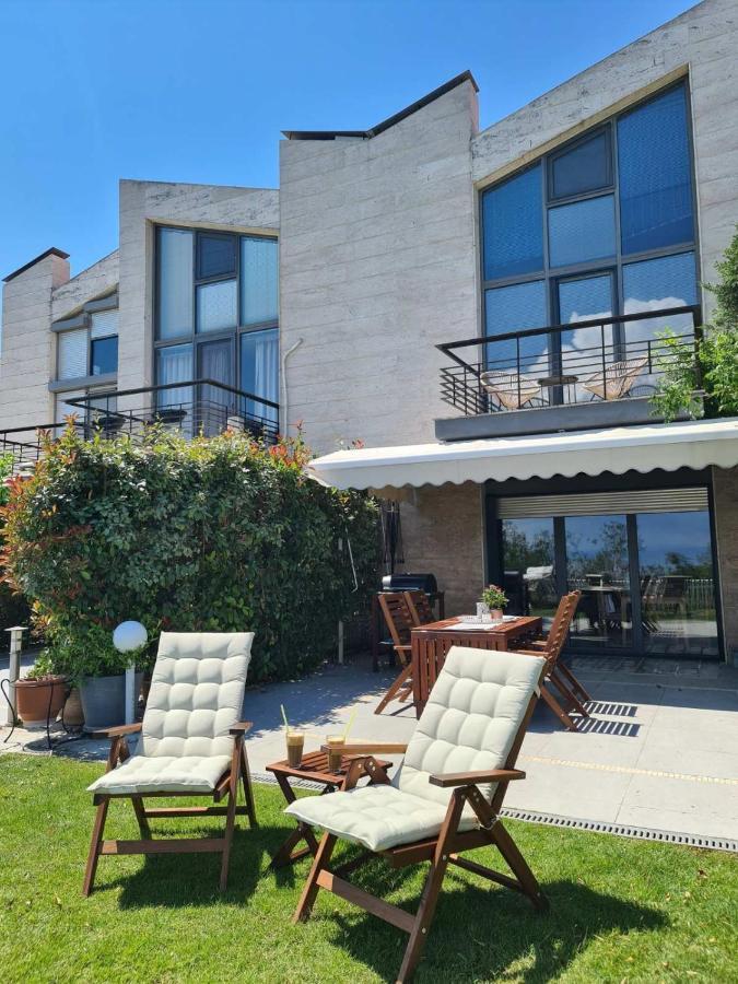 Janis Seaview Villa Néa Fókaia Bagian luar foto