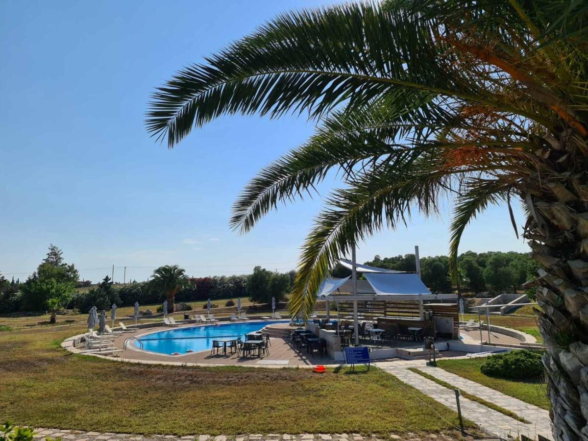 Janis Seaview Villa Néa Fókaia Bagian luar foto