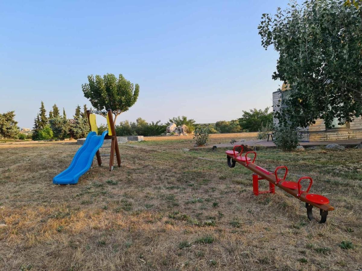 Janis Seaview Villa Néa Fókaia Bagian luar foto